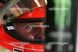 29.10.2011 New Delhi, India,  Michael Schumacher (GER), Mercedes GP  - Formula 1 World Championship, Rd 17, Indian Grand Prix, Saturday Practice