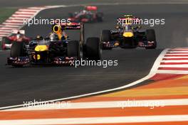 30.10.2011 New Delhi, India, Sebastian Vettel (GER), Red Bull Racing - Formula 1 World Championship, Rd 17, Indian Grand Prix, Sunday Press Conference