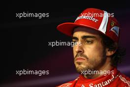 30.10.2011 New Delhi, India, Fernando Alonso (ESP), Scuderia Ferrari - Formula 1 World Championship, Rd 17, Indian Grand Prix, Sunday Press Conference