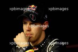 30.10.2011 New Delhi, India, Sebastian Vettel (GER), Red Bull Racing - Formula 1 World Championship, Rd 17, Indian Grand Prix, Sunday Press Conference