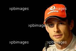 30.10.2011 New Delhi, India, Jenson Button (GBR), McLaren Mercedes - Formula 1 World Championship, Rd 17, Indian Grand Prix, Sunday Press Conference