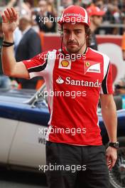 30.10.2011 New Delhi, India, Fernando Alonso (ESP), Scuderia Ferrari - Formula 1 World Championship, Rd 17, Indian Grand Prix, Sunday