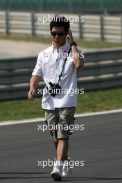 27.10.2011 New Delhi, India,  Kamui Kobayashi (JAP), Sauber F1 Team  - Formula 1 World Championship, Rd 17, Indian Grand Prix, Thursday