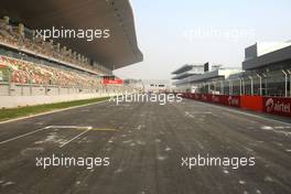 27.10.2011 New Delhi, India,  Track atmosphere - Formula 1 World Championship, Rd 17, Indian Grand Prix, Thursday