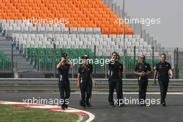 27.10.2011 New Delhi, India,  Lewis Hamilton (GBR), McLaren Mercedes  - Formula 1 World Championship, Rd 17, Indian Grand Prix, Thursday