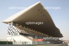 27.10.2011 New Delhi, India, main grandstand  - Formula 1 World Championship, Rd 17, Indian Grand Prix, Thursday