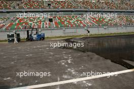 26.10.2011 New Delhi, India, Track atmosphere - Formula 1 World Championship, Rd 17, Indian Grand Prix, Wednesday