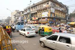 26.10.2011 New Delhi, India,  Delhi, city atmosphere - Formula 1 World Championship, Rd 17, Indian Grand Prix, Wednesday