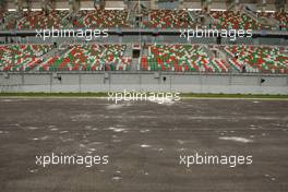 26.10.2011 New Delhi, India, Track atmosphere - Formula 1 World Championship, Rd 17, Indian Grand Prix, Wednesday