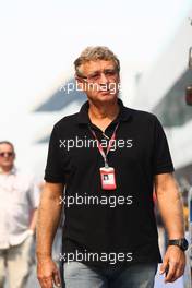 26.10.2011 New Delhi, India,  Herman Tilke (GER) circuit designer  - Formula 1 World Championship, Rd 17, Indian Grand Prix, Wednesday