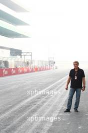 26.10.2011 New Delhi, India,  Herman Tilke (GER) circuit designer  - Formula 1 World Championship, Rd 17, Indian Grand Prix, Wednesday