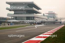 26.10.2011 New Delhi, India, Track atmosphere - Formula 1 World Championship, Rd 17, Indian Grand Prix, Wednesday