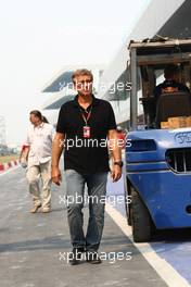 26.10.2011 New Delhi, India,  Herman Tilke (GER) circuit designer  - Formula 1 World Championship, Rd 17, Indian Grand Prix, Wednesday