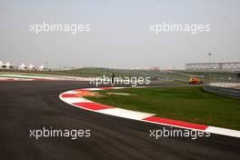 26.10.2011 New Delhi, India, Track atmosphere - Formula 1 World Championship, Rd 17, Indian Grand Prix, Wednesday