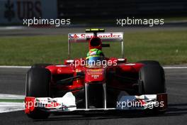 09.09.2011 Monza, Italy,  Felipe Massa (BRA), Scuderia Ferrari - Formula 1 World Championship, Rd 13, Italian Grand Prix, Friday Practice