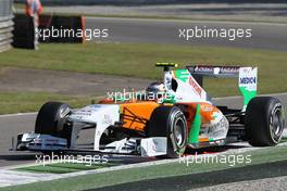 09.09.2011 Monza, Italy, Nico Hulkenberg (GER), Force India F1 Team   - Formula 1 World Championship, Rd 13, Italian Grand Prix, Friday Practice