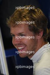 09.09.2011 Monza, Italy,  Sebastian Vettel (GER), Red Bull Racing - Formula 1 World Championship, Rd 13, Italian Grand Prix, Friday Practice