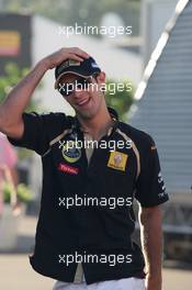 09.09.2011 Monza, Italy, Bruno Senna (BRA), Lotus Renault GP  - Formula 1 World Championship, Rd 13, Italian Grand Prix, Friday