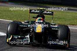 09.09.2011 Monza, Italy,  Karun Chandhok (IND), test driver, Lotus F1 Team- Formula 1 World Championship, Rd 13, Italian Grand Prix, Friday Practice