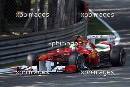 09.09.2011 Monza, Italy, Felipe Massa (BRA), Scuderia Ferrari  - Formula 1 World Championship, Rd 13, Italian Grand Prix, Friday Practice