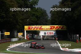 09.09.2011 Monza, Italy,  Lewis Hamilton (GBR), McLaren Mercedes - Formula 1 World Championship, Rd 13, Italian Grand Prix, Friday Practice