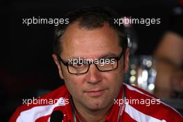 09.09.2011 Monza, Italy,  Stefano Domenicali (ITA) Ferrari General Director - Formula 1 World Championship, Rd 13, Italian Grand Prix, Friday Press Conference