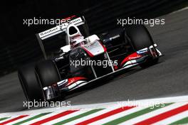 09.09.2011 Monza, Italy,  Kamui Kobayashi (JAP), Sauber F1 Team - Formula 1 World Championship, Rd 13, Italian Grand Prix, Friday Practice