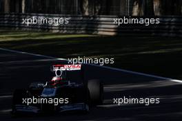 09.09.2011 Monza, Italy,  Rubens Barrichello (BRA), AT&T Williams - Formula 1 World Championship, Rd 13, Italian Grand Prix, Friday Practice