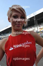 11.09.2011 Monza, Italy, Grid girl - Formula 1 World Championship, Rd 13, Italian Grand Prix, Sunday Grid Girl
