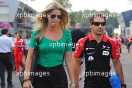 11.09.2011 Monza, Italy, Isabell Reis (GER) girlfriend of Timo Glock (GER) - Formula 1 World Championship, Rd 13, Italian Grand Prix, Sunday Grid Girl