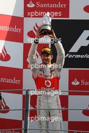 11.09.2011 Monza, Italy,  Jenson Button (GBR), McLaren Mercedes - Formula 1 World Championship, Rd 13, Italian Grand Prix, Sunday Podium