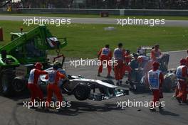 11.09.2011 Monza, Italy, Nico Rosberg (GER), Mercedes GP Petronas F1 Team  - Formula 1 World Championship, Rd 13, Italian Grand Prix, Sunday Race