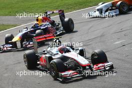 11.09.2011 Monza, Italy, Jenson Button (GBR), McLaren Mercedes  - Formula 1 World Championship, Rd 13, Italian Grand Prix, Sunday Race