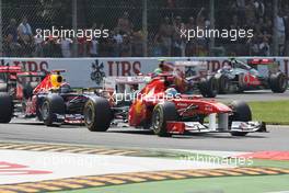 11.09.2011 Monza, Italy, Fernando Alonso (ESP), Scuderia Ferrari  - Formula 1 World Championship, Rd 13, Italian Grand Prix, Sunday Race