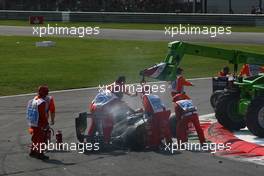 11.09.2011 Monza, Italy, Vitaly Petrov (RUS), Lotus Renault GP  - Formula 1 World Championship, Rd 13, Italian Grand Prix, Sunday Race