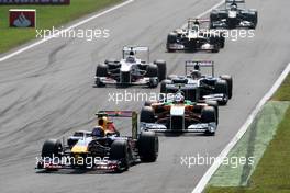 11.09.2011 Monza, Italy,  Mark Webber (AUS), Red Bull Racing - Formula 1 World Championship, Rd 13, Italian Grand Prix, Sunday Race