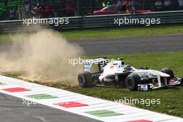 11.09.2011 Monza, Italy, Sergio PÃ©rez (MEX), Sauber F1 Team  - Formula 1 World Championship, Rd 13, Italian Grand Prix, Sunday Race