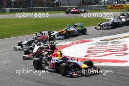 11.09.2011 Monza, Italy, Mark Webber (AUS), Red Bull Racing  - Formula 1 World Championship, Rd 13, Italian Grand Prix, Sunday Race