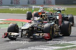 11.09.2011 Monza, Italy, Bruno Senna (BRA), Lotus Renault GP  - Formula 1 World Championship, Rd 13, Italian Grand Prix, Sunday Race