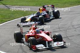 11.09.2011 Monza, Italy, Fernando Alonso (ESP), Scuderia Ferrari  - Formula 1 World Championship, Rd 13, Italian Grand Prix, Sunday Race