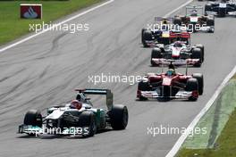 11.09.2011 Monza, Italy,  Michael Schumacher (GER), Mercedes GP Petronas F1 Team - Formula 1 World Championship, Rd 13, Italian Grand Prix, Sunday Race