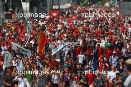 11.09.2011 Monza, Italy, race fans  - Formula 1 World Championship, Rd 13, Italian Grand Prix, Sunday Race