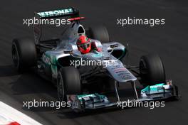 10.09.2011 Monza, Italy,  Michael Schumacher (GER), Mercedes GP Petronas F1 Team - Formula 1 World Championship, Rd 13, Italian Grand Prix, Saturday Qualifying