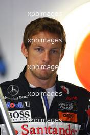 10.09.2011 Monza, Italy, Jenson Button (GBR), McLaren Mercedes - Formula 1 World Championship, Rd 13, Italian Grand Prix, Saturday Qualifying