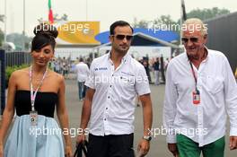 10.09.2011 Monza, Italy,  Vitantonio Liuzzi (ITA), HRT Formula One Team- Formula 1 World Championship, Rd 13, Italian Grand Prix, Saturday