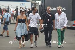 10.09.2011 Monza, Italy,  Vitantonio Liuzzi (ITA), HRT Formula One Team, - Formula 1 World Championship, Rd 13, Italian Grand Prix, Saturday
