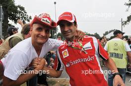 10.09.2011 Monza, Italy,  Marc Gene (ESP), Test Driver, Scuderia Ferrari - Formula 1 World Championship, Rd 13, Italian Grand Prix, Saturday