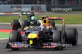 10.09.2011 Monza, Italy,  Mark Webber (AUS), Red Bull Racing - Formula 1 World Championship, Rd 13, Italian Grand Prix, Saturday Qualifying