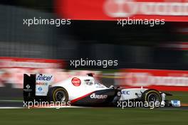 10.09.2011 Monza, Italy,  Sergio Pérez (MEX), Sauber F1 Team - Formula 1 World Championship, Rd 13, Italian Grand Prix, Saturday Qualifying