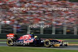 10.09.2011 Monza, Italy,  Jaime Alguersuari (ESP), Scuderia Toro Rosso - Formula 1 World Championship, Rd 13, Italian Grand Prix, Saturday Qualifying